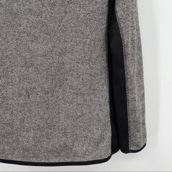 MARC NEW YORK Andrew Marc Herringbone Sleeve Fleece Lined Full Zip Jacket - Picture 9 of 14